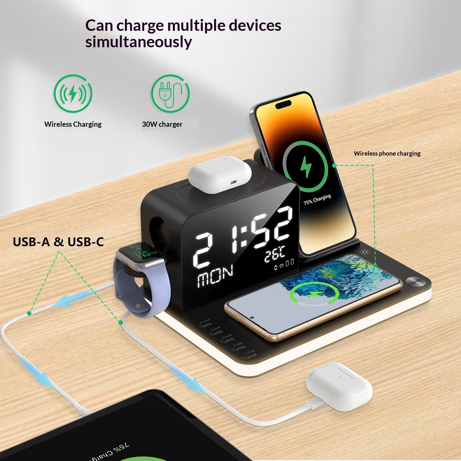 7-in-1 Wireless Charging Dock - Image 7