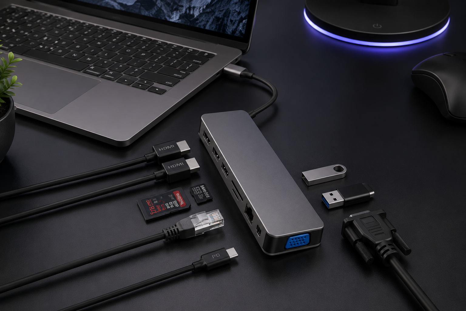 13-in-1 Premium USB-C Hub