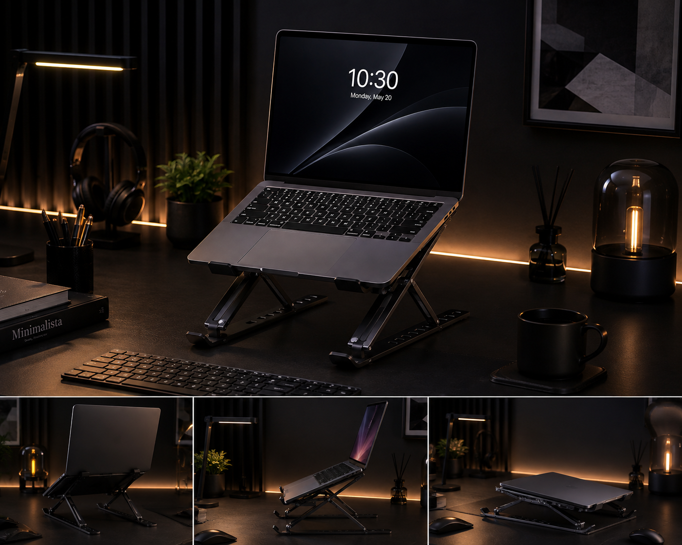 Laptop Stand Aluminum Alloy Computer Stand - Image 9