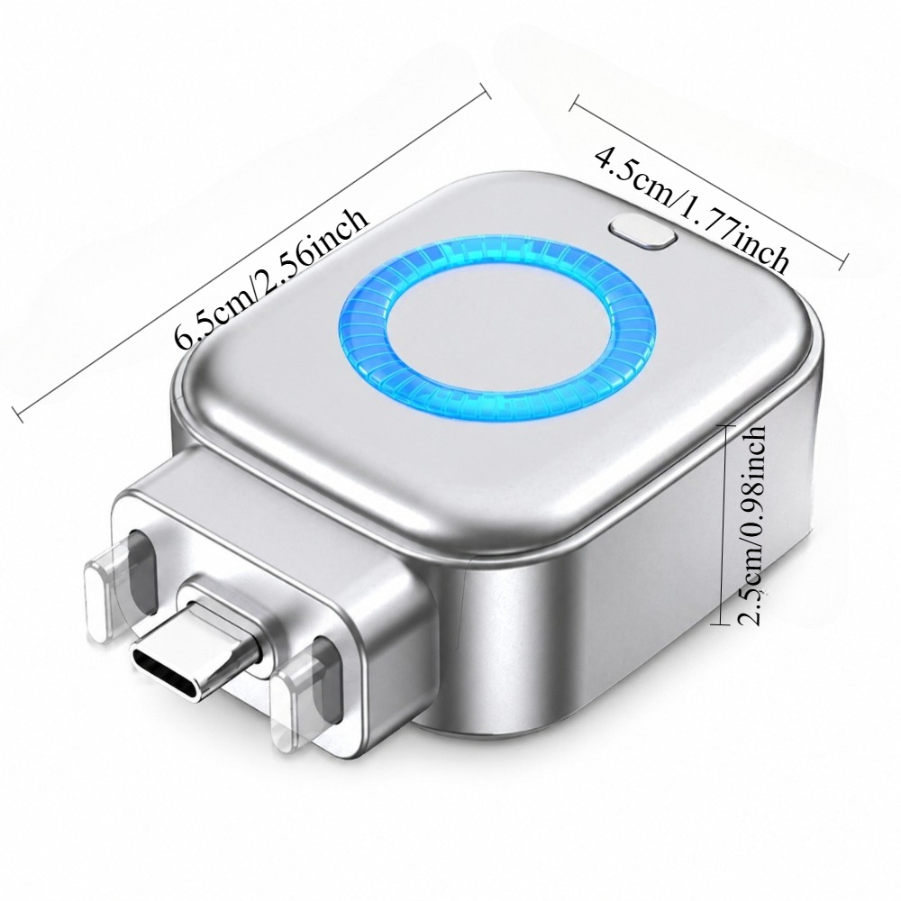 USB-C Auto Full-Charge Separator Smart Auto-Disconnect Charger Stopper 140W Overcharge Protection For Phone Android Safe Night Charging - Image 5